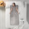 5.9x2.6FT Infrared Sauna Blanket for Home Sauna Bag Mat for Weight Loss Detox with Adjustable Temperature 1-60Mins Timer Remote Control