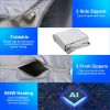 5.9x2.6FT Infrared Sauna Blanket for Home Sauna Bag Mat for Weight Loss Detox with Adjustable Temperature 1-60Mins Timer Remote Control