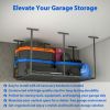 4 ft. x 6 ft. Overhead Garage Storage Rack Heavy Duty Metal Garage Ceiling Storage Racks
